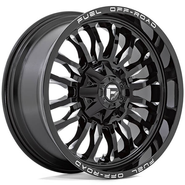 FUEL ARC D795 GLOSS BLACK MILLED