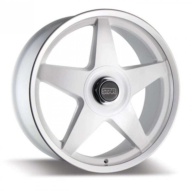 20&quot; Star Wheels WHITE