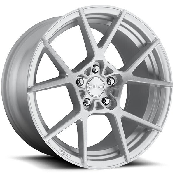 ROTIFORM KPS R138 GLOSS SILVER BRUSHED