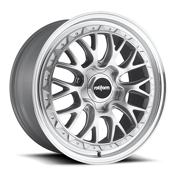 ROTIFORM LSR R155 GLOSS SILVER MACHINED