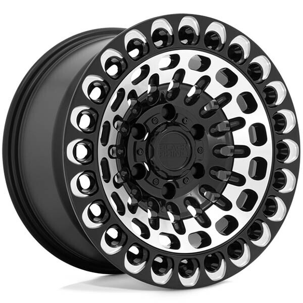 BLACK RHINO LABYRINTH GLOSS BLACK MILLED W/MACHINED FACE