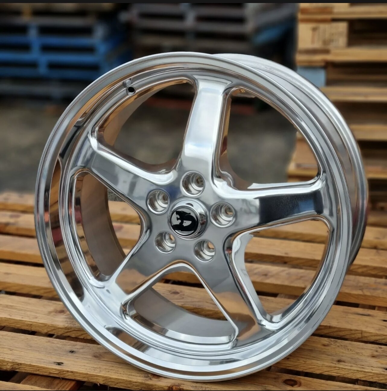 20&quot; Polished Walky Style wheels 5/120