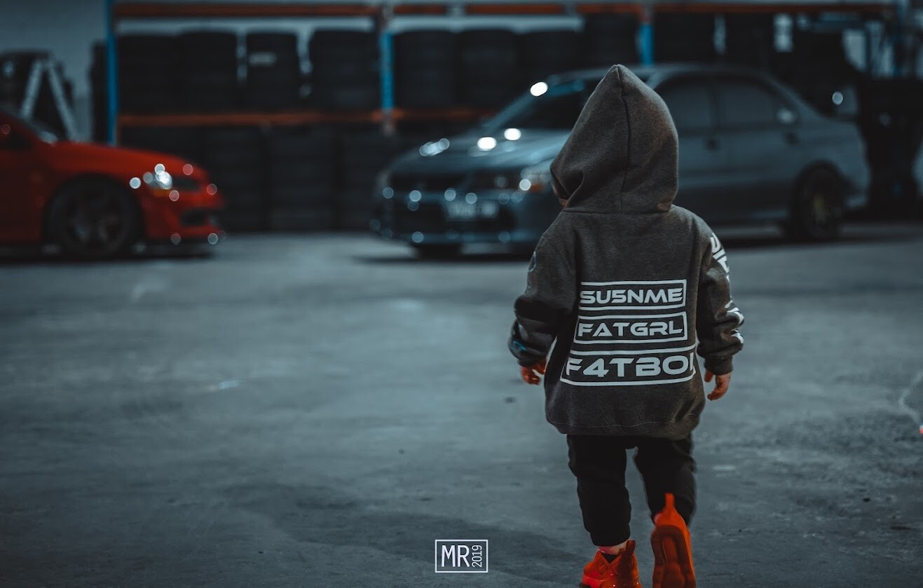 KIDS NUMBER PLATE HOODIES