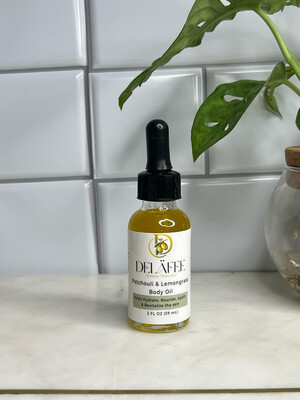 Patchouli &amp; Lemongrass Body Oil