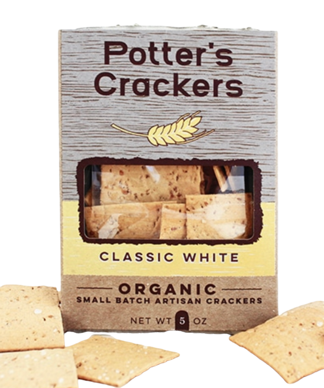 Classic White Potters Crackers