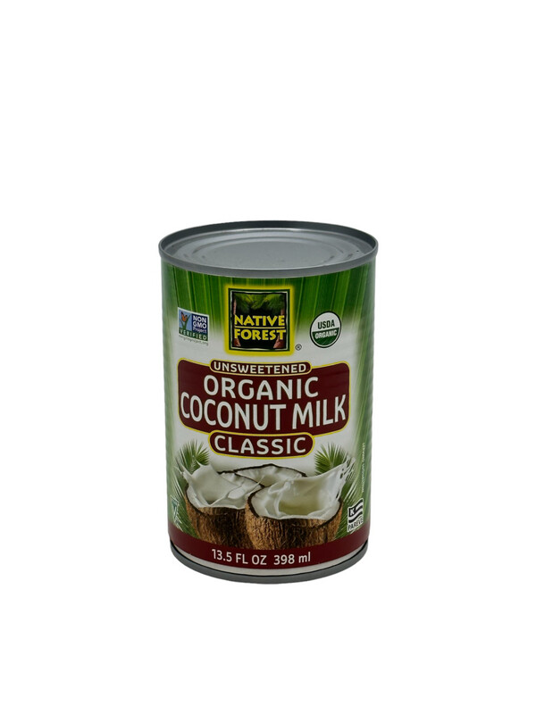 Coconut Milk Unsweetened Native Forest