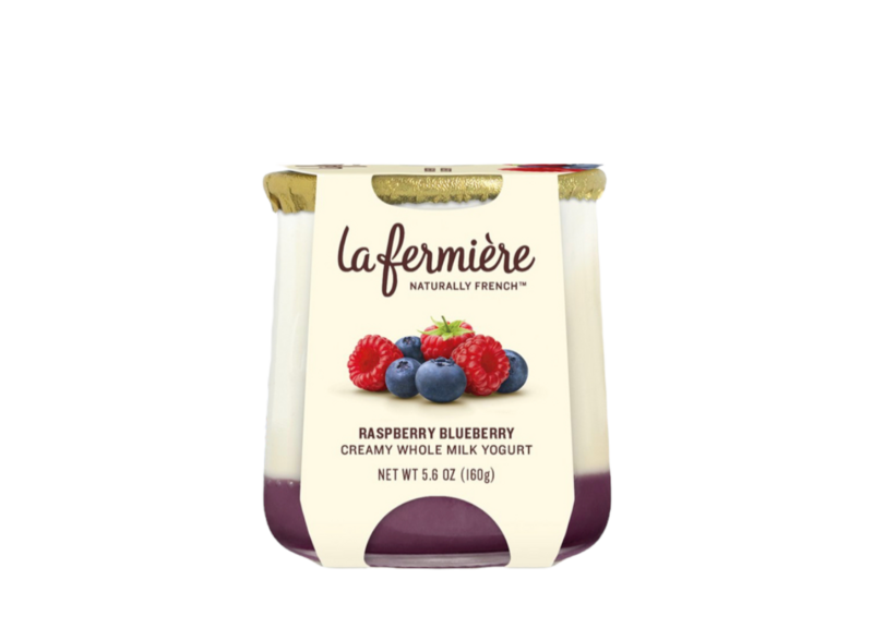 Raspberry Blueberry Yogurt La Fermiere