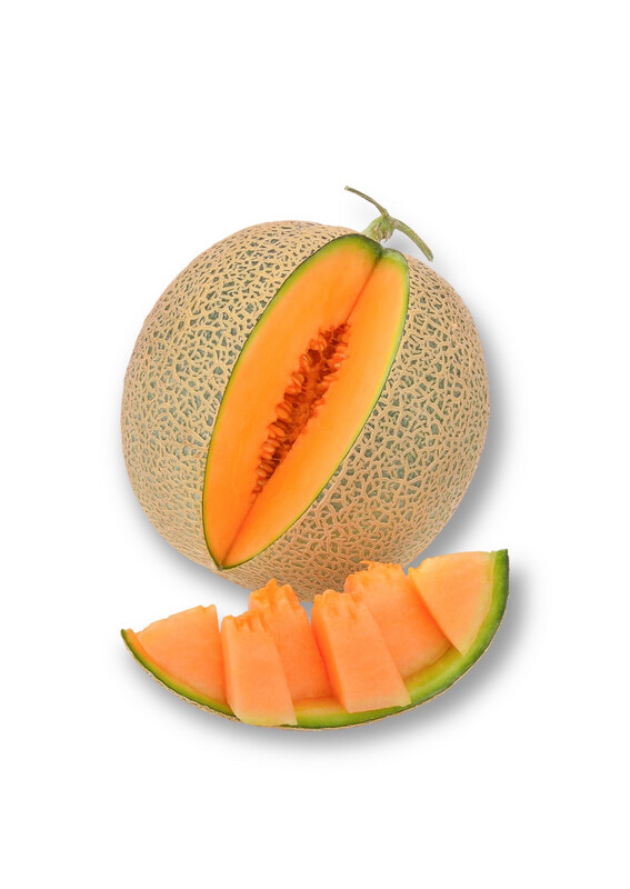Cut Small Container Cantaloupe Melons