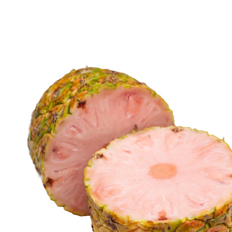 Container of Cut Pink Pineapple