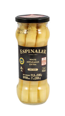 Jar White Asparagus from Navarre Espinaler