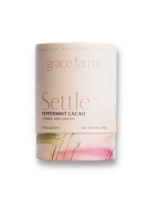 Peppermint Cacao SETTLE Tea Grace Farms