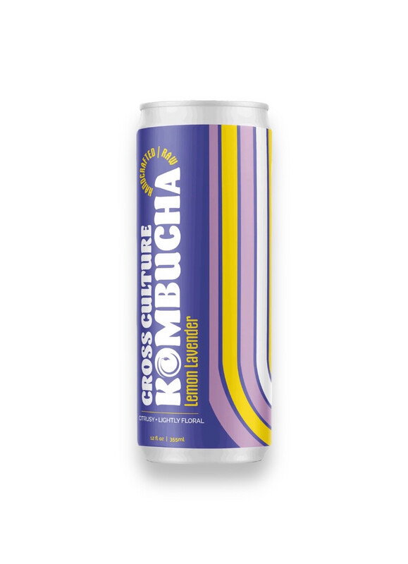 Lemon Lavender Kombucha Cross Culture Kombucha