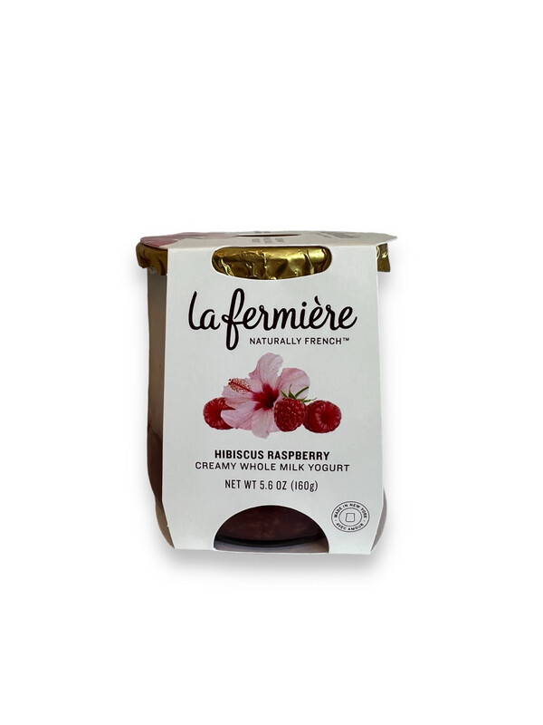 Hibiscus Raspberry Yogurt La Fermiere