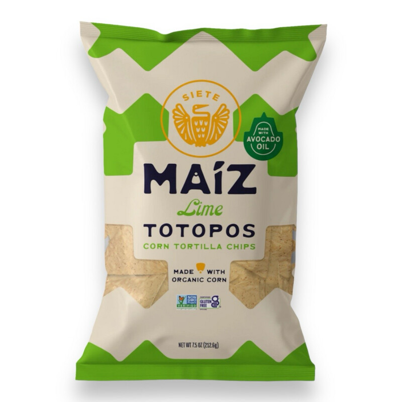 Lime Corn Tortilla Chips Siete Foods