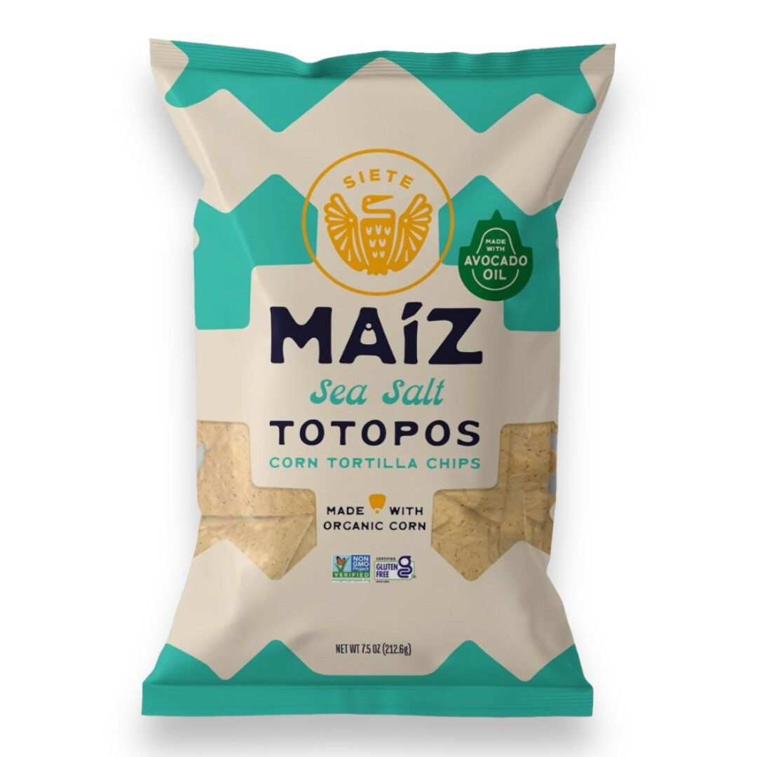 Sea Salt Corn Tortilla Chips Siete Foods