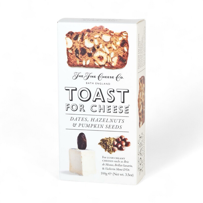 Dates Hazelnuts &amp; Pumpkin Seeds Millers Toast