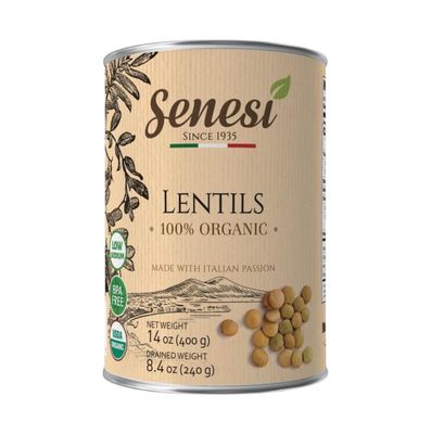Canned Lentils Senesi