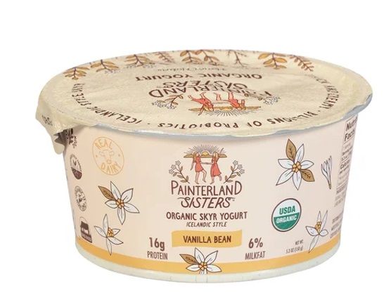 Vanilla Organic Skyr Yogurt Painterland Sisters