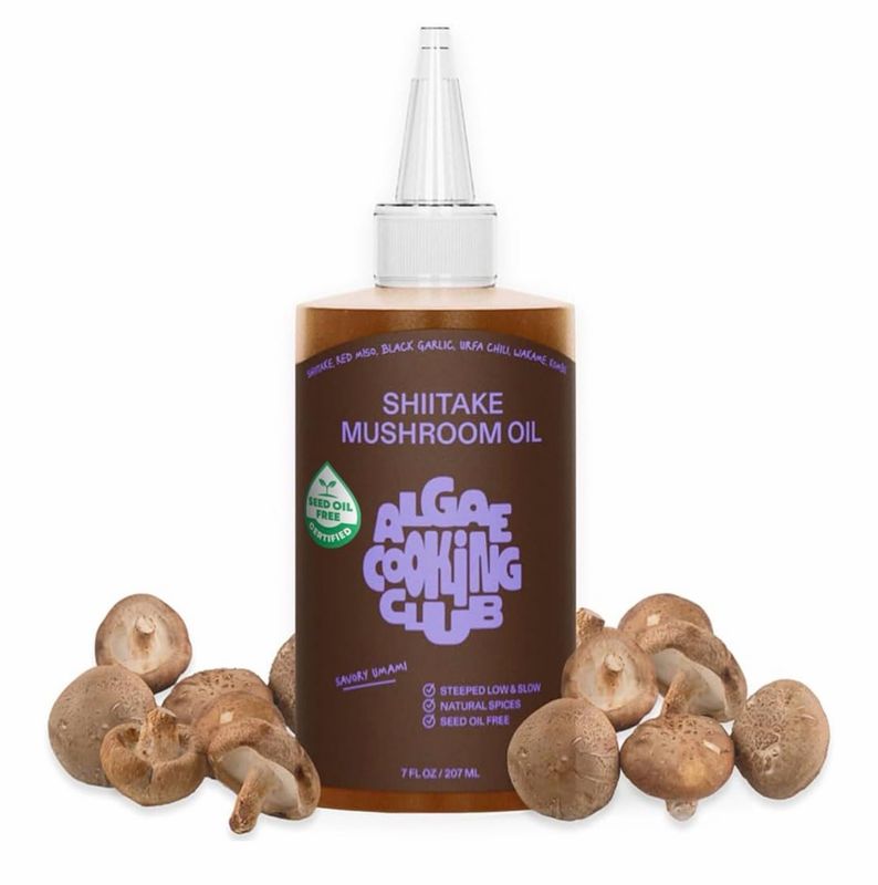 Shiitake Mushroom Oil Algae Cooking Club