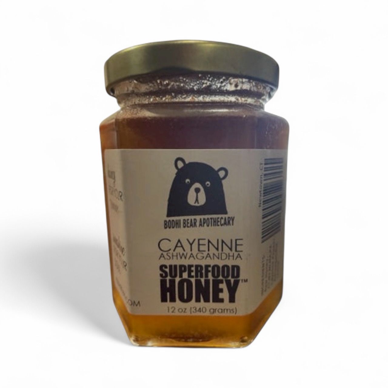 Cayenne Ashwaganda Superfood Honey Bodhi Bear Apothecary