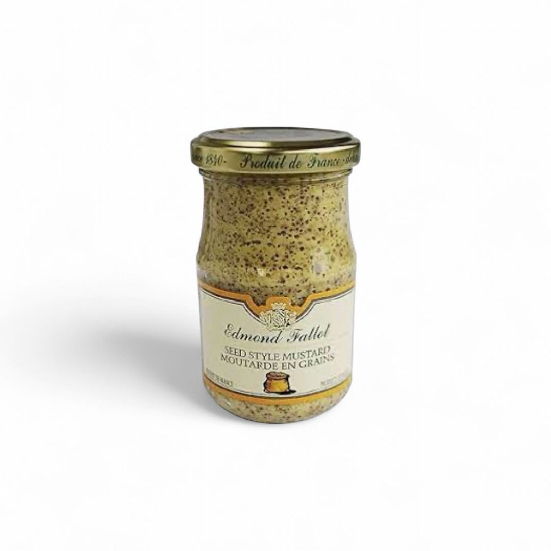 Old Fashioned Seed-Style Dijon Mustard, Edmund Fallot