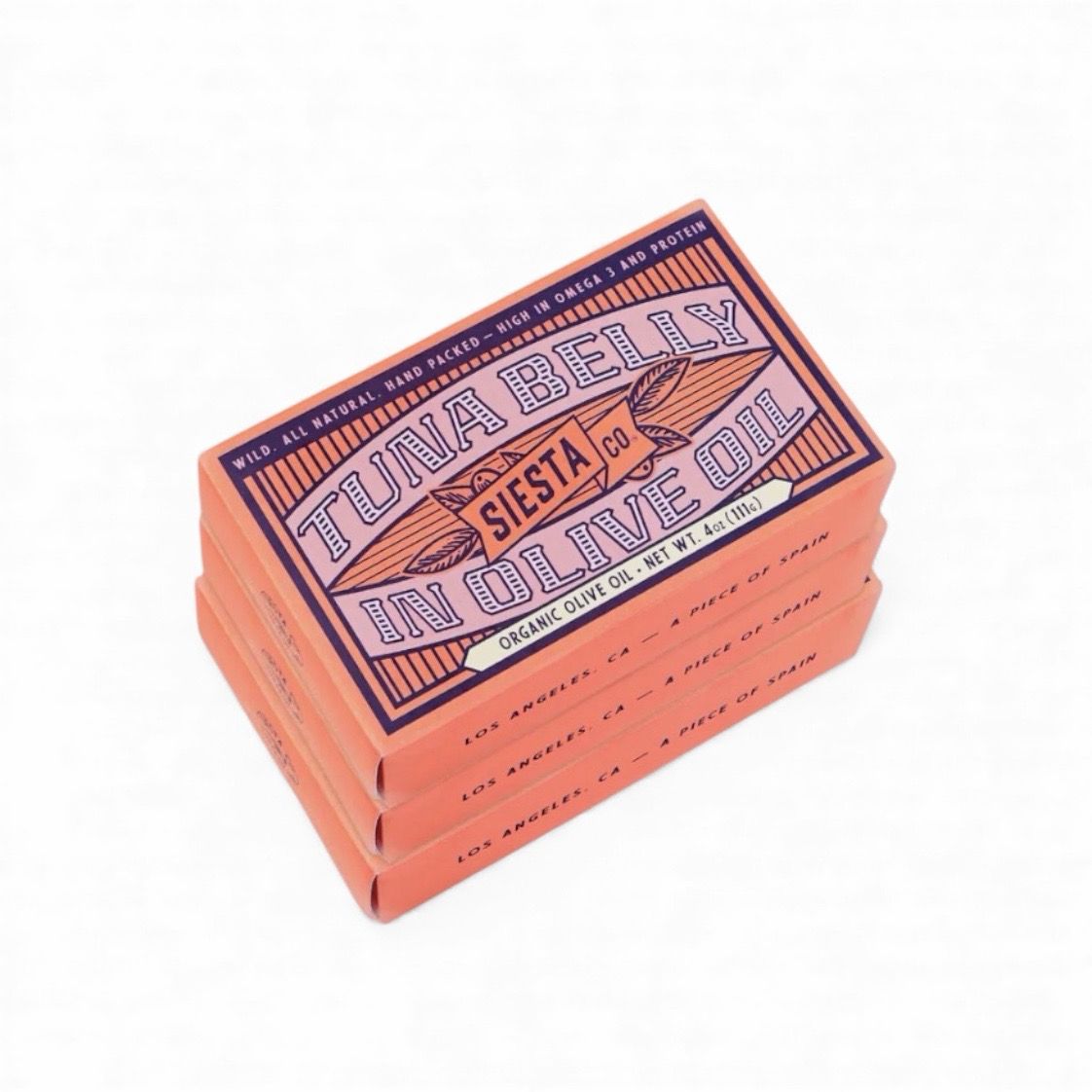 Tuna Belly in Organic Extra Virgin Olive Oil Siesta