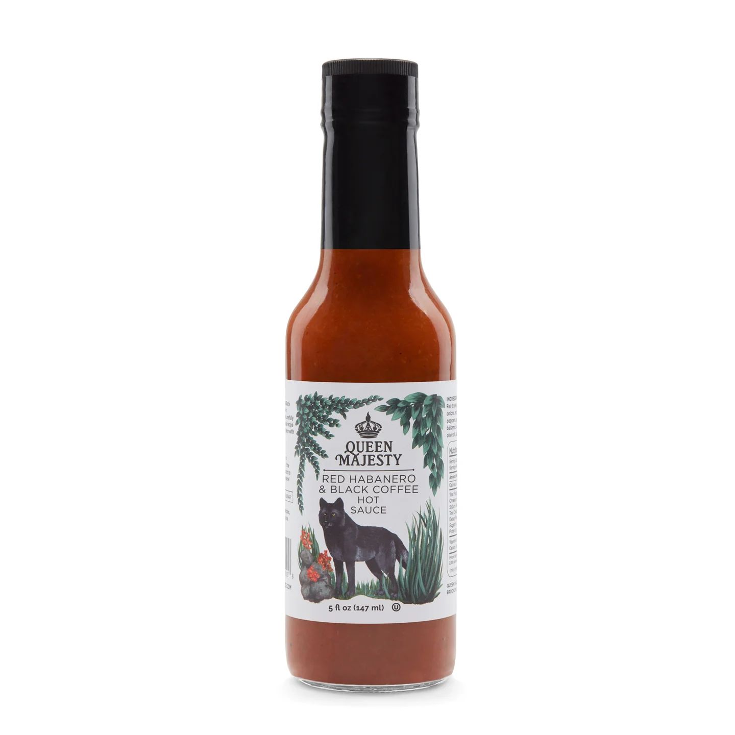 Hot Sauce Red Habanero Black Coffee Queen Majesty