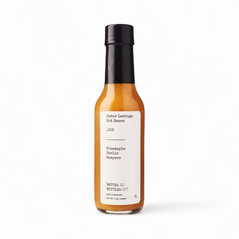 Pineapple Garlic Reapers .003 Señor Lechuga Hot Sauce
