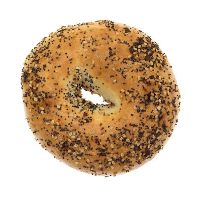 Bagels BadAss Bagels Everything SOURDOUGH