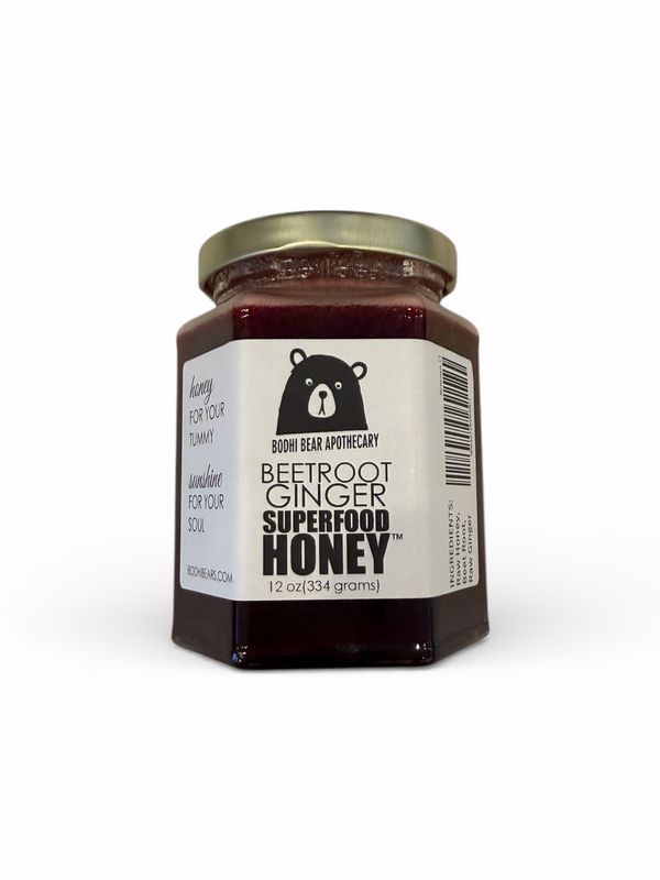 Beetroot Ginger Superfood Honey Bodhi Bear Apothecary