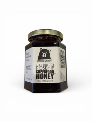 Elderberry Rosehip Superfood Honey Bodhi Bear Apothecary