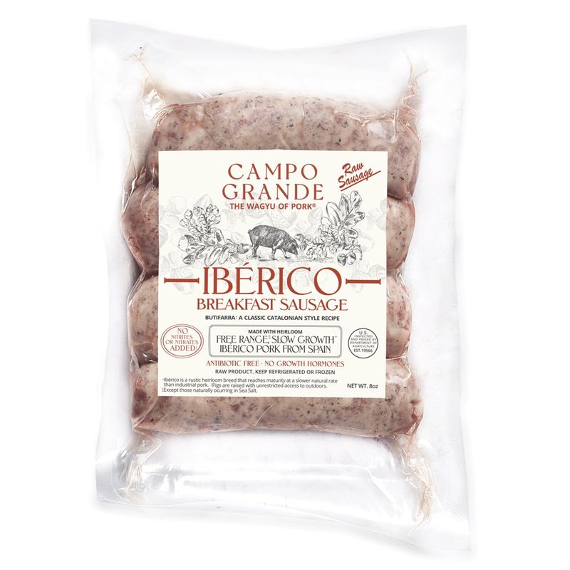 Iberico Butifarra Breakfast Sausage Campo Grande
