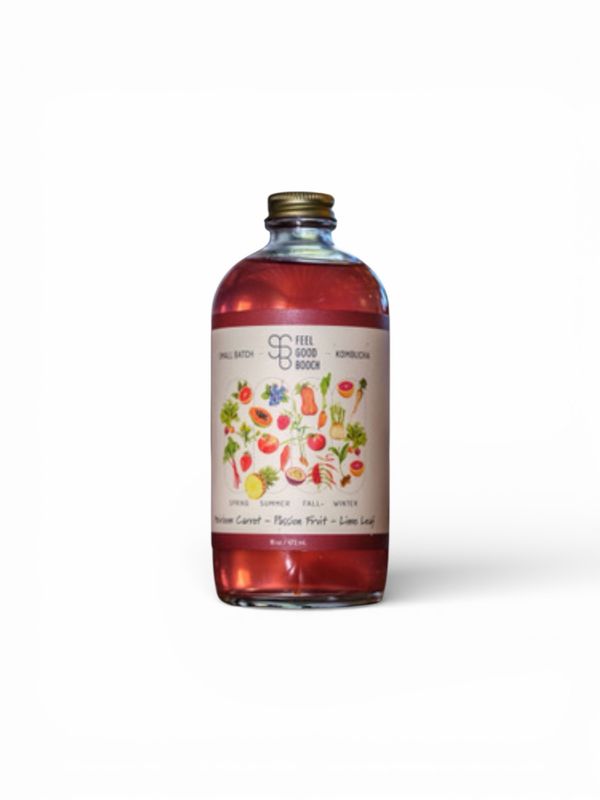 Elderberry, Blood Orange, Ginger Kombucha Feel Good Booch