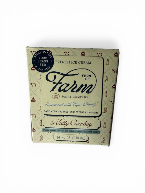 Nutty Cowboy Ice Cream From The Farm