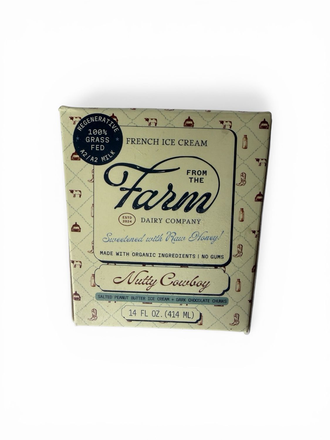 Nutty Cowboy Ice Cream From The Farm