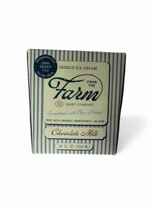 Chocolate Milk Ice Cream From The Farm