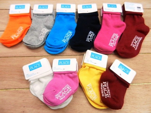 Place sock