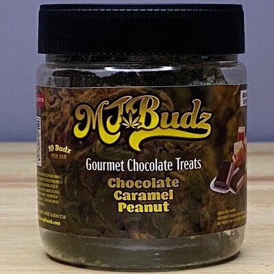 MJ Budz™ Gourmet Chocolate Treats : Chocolate Caramel Peanut
