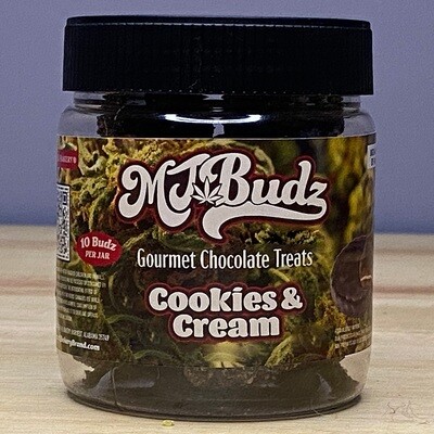 MJ Budz™ Gourmet Chocolate Treats : Cookies & Cream