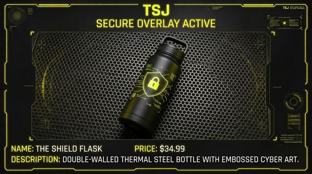 🍾 The Shield Flask