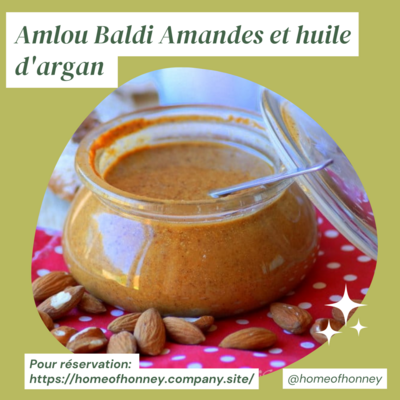 Amlou baldi amande huile d&#39;argan et miel 1kg  املو لوز