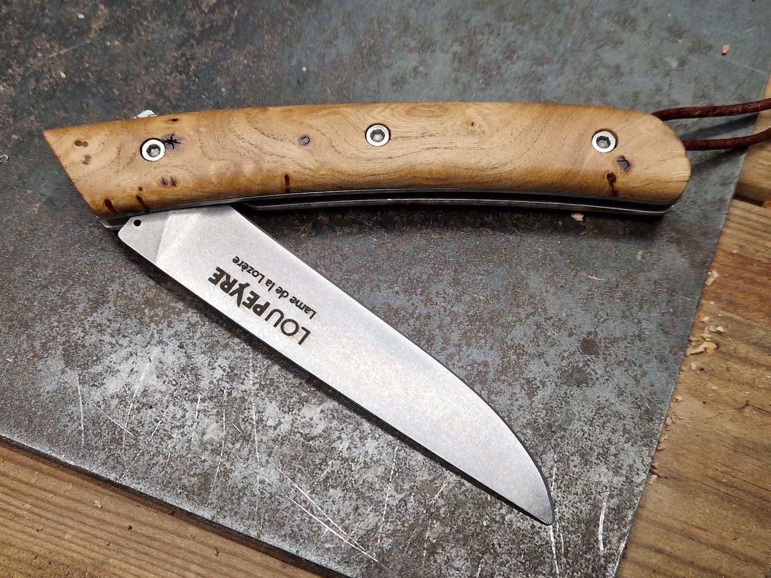 Loupe d'Orme de Lozère/Lame en MA5/Gaucher/GM