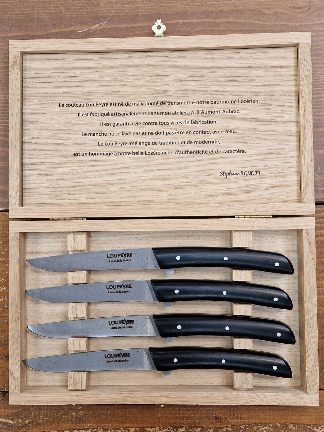 Coffret de 4 Lou Peyre en POM