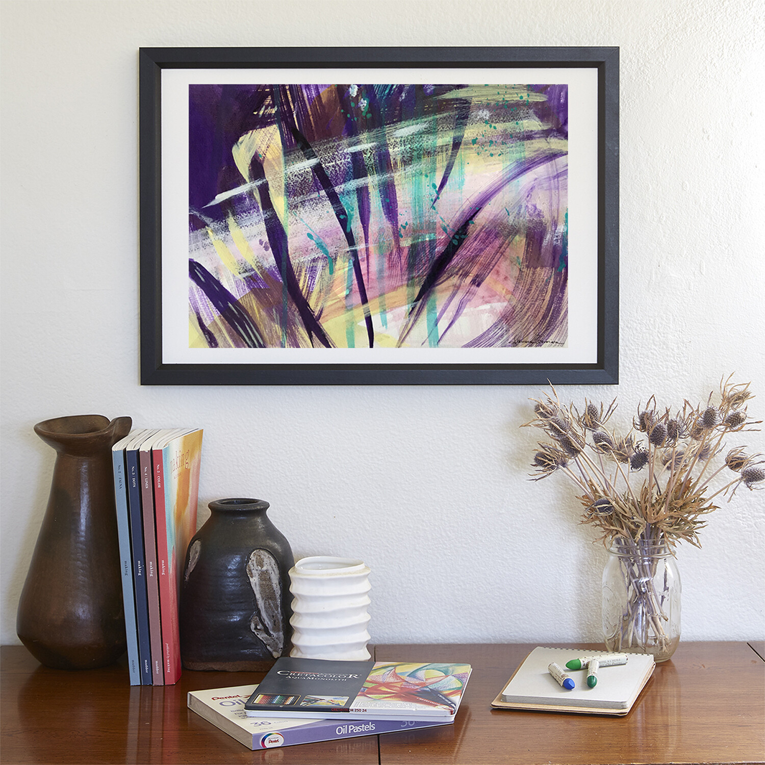 Yucca plants series, abstract1