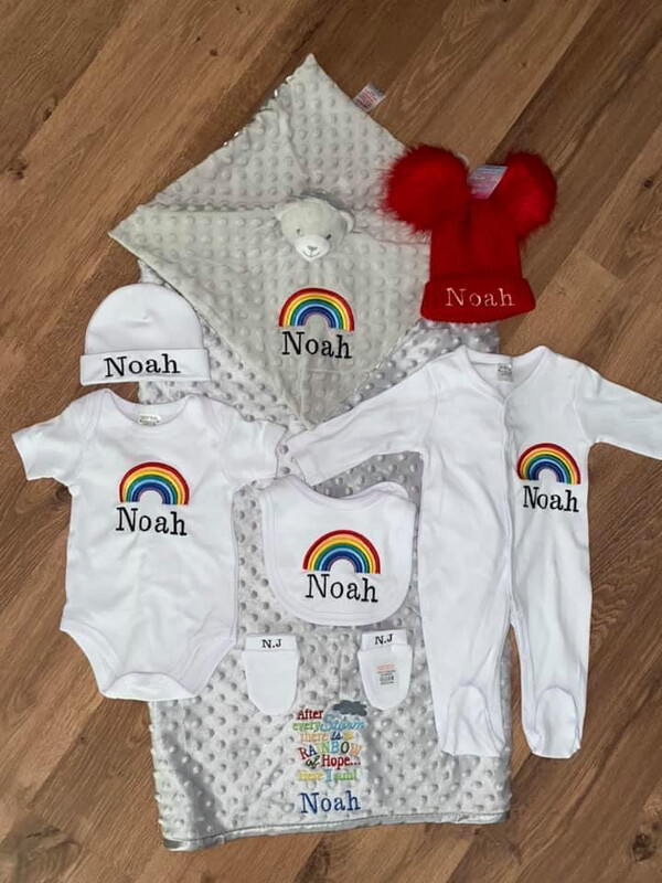 Rainbow Baby Set