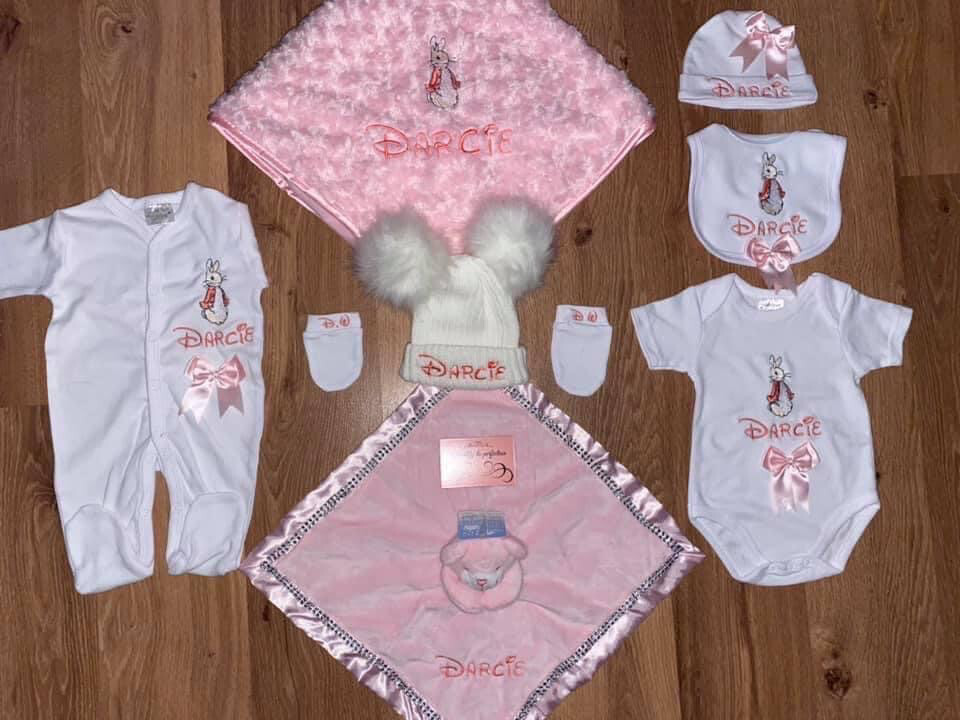 Pink Bunny Set
