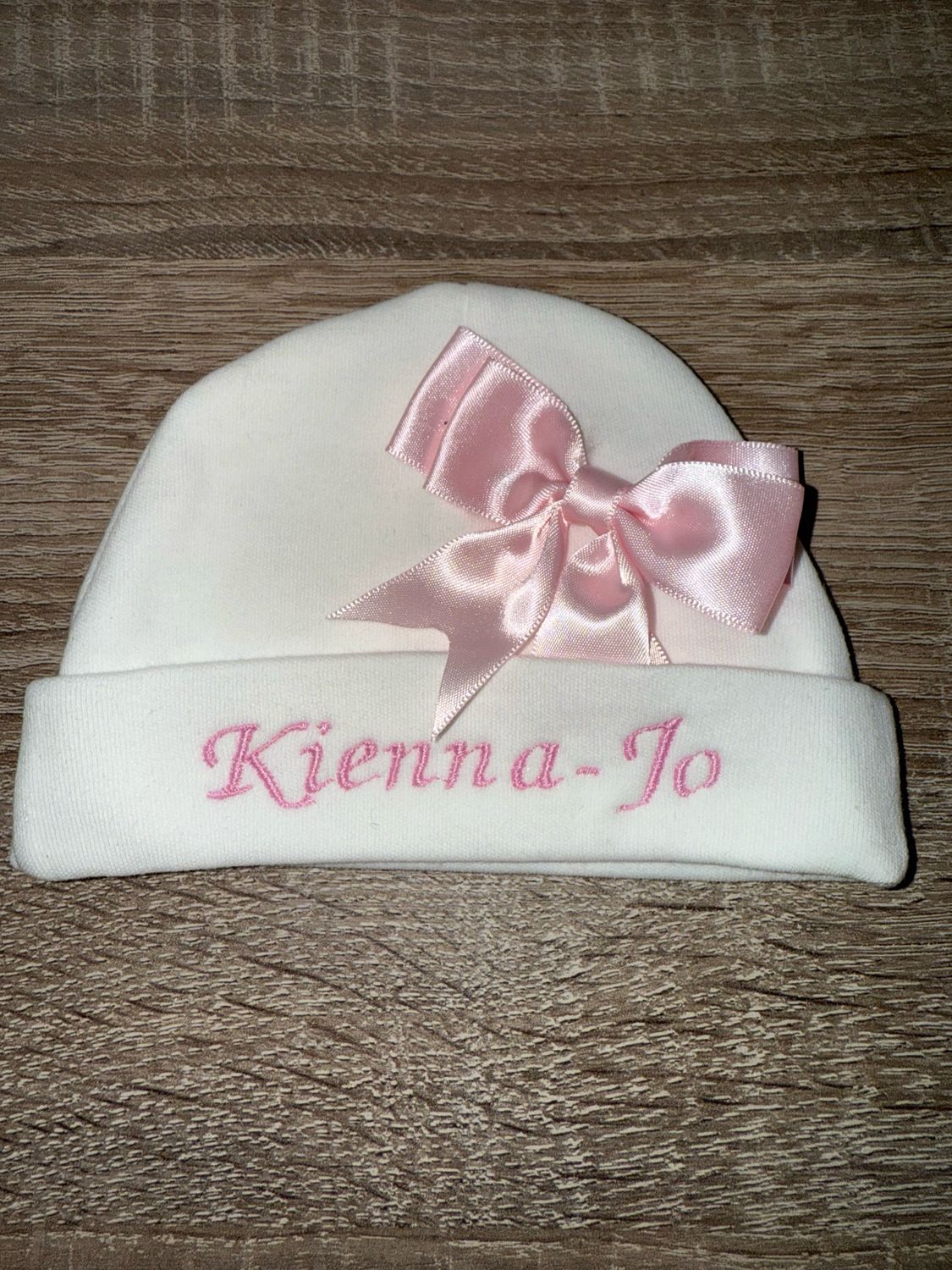 Cotton Hat With Bow