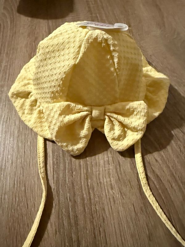 Girls Summer Lemon Hat (one Size 0-9)