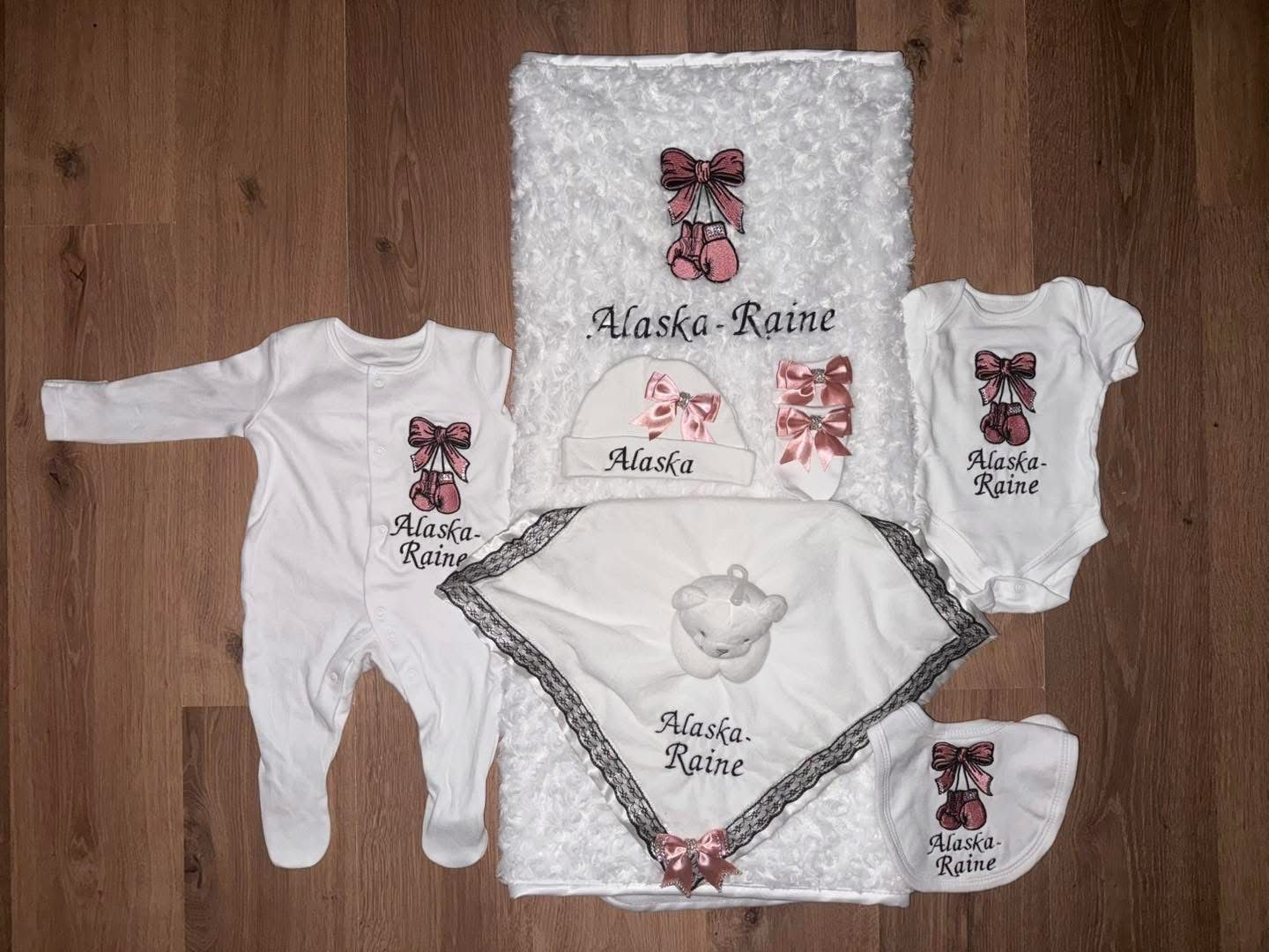 Girls Pink Boxing Glove Design Hospital Set
