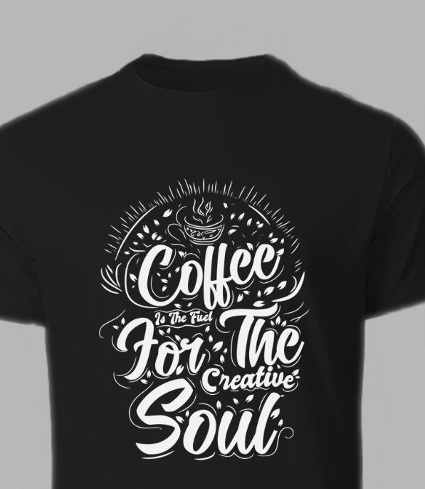 Novelty Coffee for the creative soul unisex T-shirts, Father’s Day t shirt